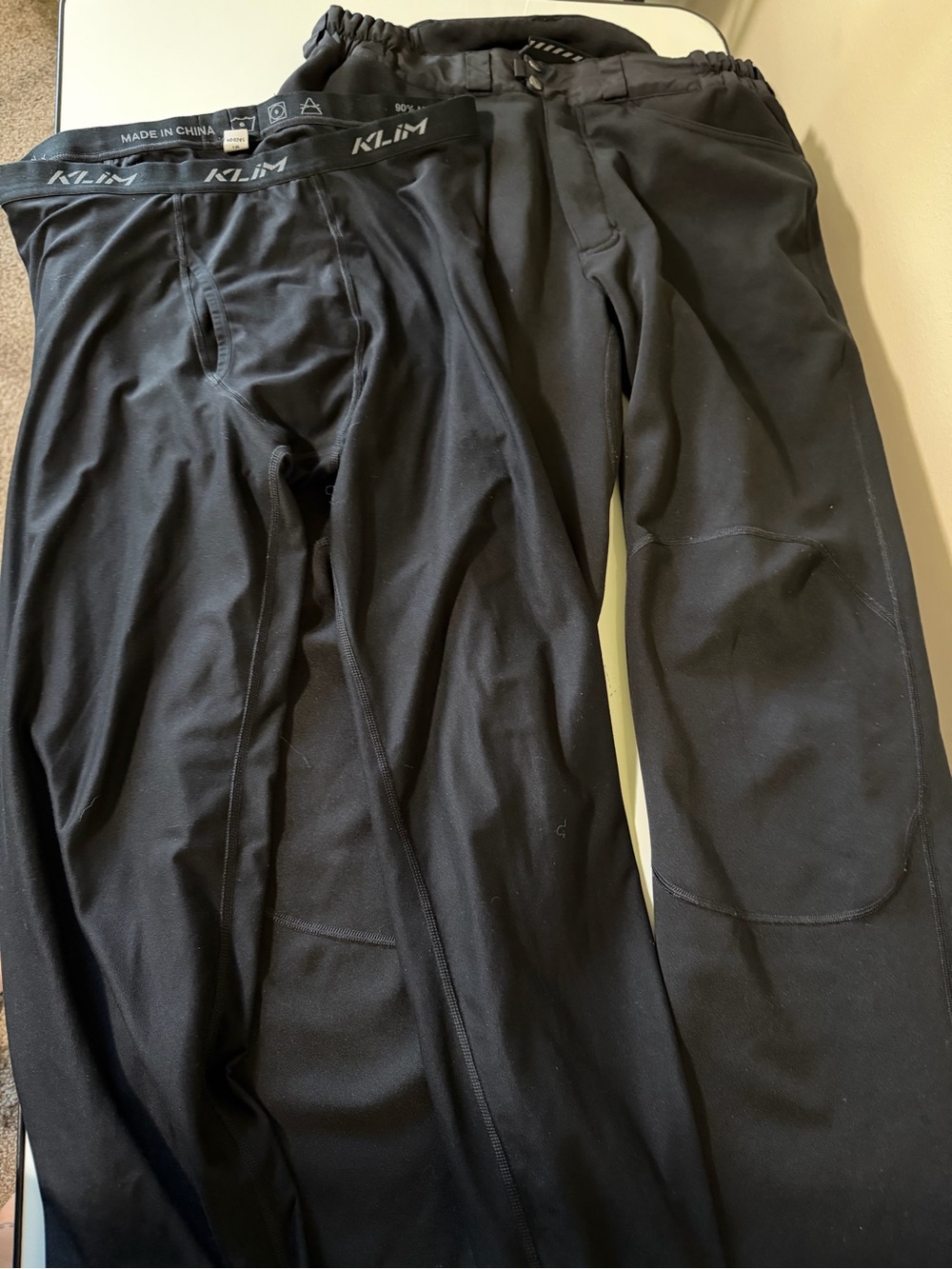 KLIM Bundle Men's Base and Mid Layer Pants